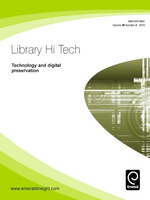 Cover image for Library Hi-Tech, Volume 28, Issue 2